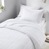 Kieran Striped Reversible Pintuck Pleated Comforter Set - 4 of 4
