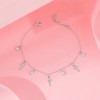 Girls' Cross Charms & Clear CZ Bracelet Sterling Silver - In Season Jewelry - 4 of 4