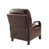 Alexandra Genuine Leather Manual Recliner | ARTFUL LIVING DESIGN - 3 of 4