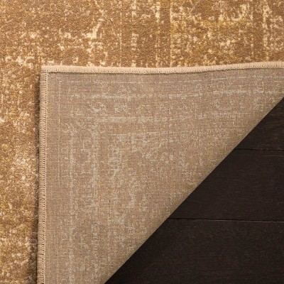 Taupe Viscose Reversible Runner Rug 2'2" x 7'2"