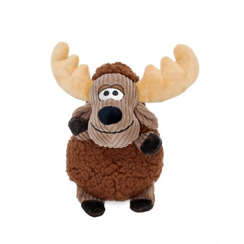 stuffed moose dog toy