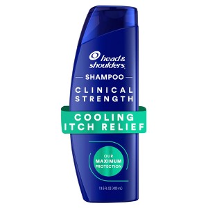 Head & Shoulders Clinical Strength Cooling Itch Relief Tangerine Shampoo - 13.5 fl oz - 1 of 4