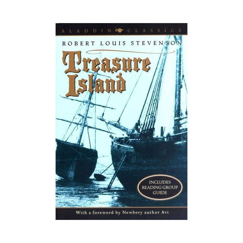 Treasure Island - (Aladdin Classics) by  Robert Louis Stevenson (Paperback), 1 of 2