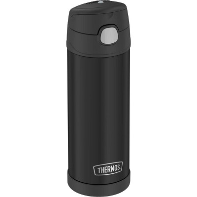 Thermos 12oz Stainless Steel Direct Drink Bottle, Black