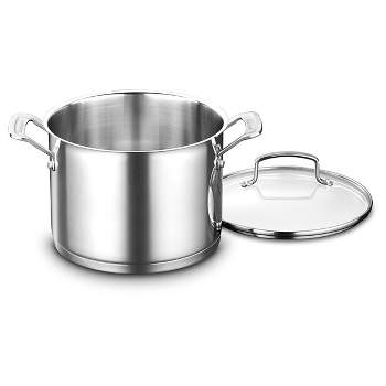 Cuisinart Professional Series 6qt Stainless Steel Stockpot with Cover - 8966-22