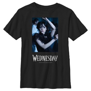 Boy's Wednesday Dance Scene Logo T-Shirt - 1 of 4