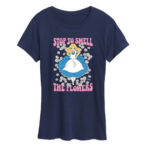 Women's - Disney - Alice in Wonderland Short Sleeve Graphic T-Shirt - 1 of 4