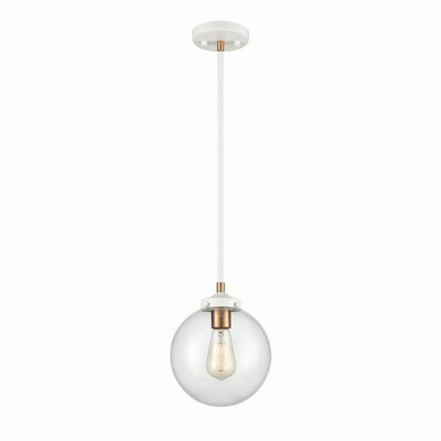 Elk Home Boudreaux 1 - Light Pendant in  Matte White