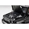Mercedes Benz G63 AMG 6x6 Gloss Black with Carbon Accents 1/18 Model Car by Autoart - 3 of 4