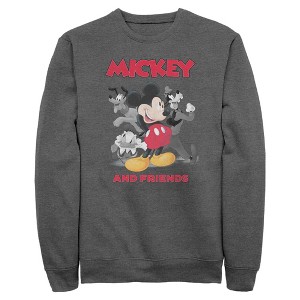 Mens Mickey & Friends Original Pals Sweatshirt - 1 of 4