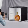 VEVOR Photo Studio Light Box, 12" x 12", 3000-5600K Adjustable 3 Color Temperatures Professional Shooting Tent Kit, Black - 2 of 4