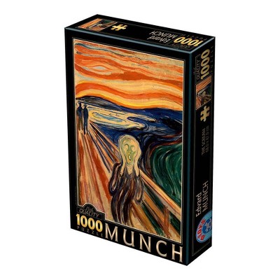 D-Toys The Scream Jigsaw Puzzle - 1000pc