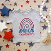The Juniper Shop American Sweetheart Rainbow Toddler Short Sleeve Tee - 2 of 2