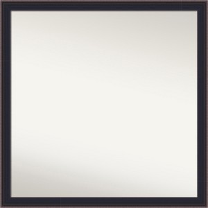 Amanti Art Havana Black Bronze Non-Beveled Framed Bathroom Vanity Wall Mirror - 1 of 4
