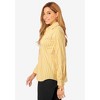 Jessica London Women's Plus Size Wrinkle-Free Stretch Poplin Shirt - 4 of 4