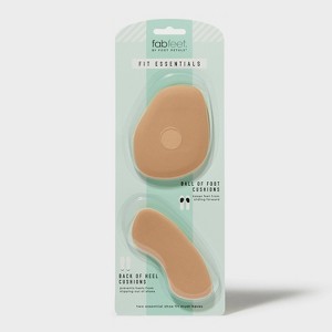 Fab Feet Women's by Foot Petals Fit Essentials Shoe Cushions Khaki - 2 pairs - 1 of 4