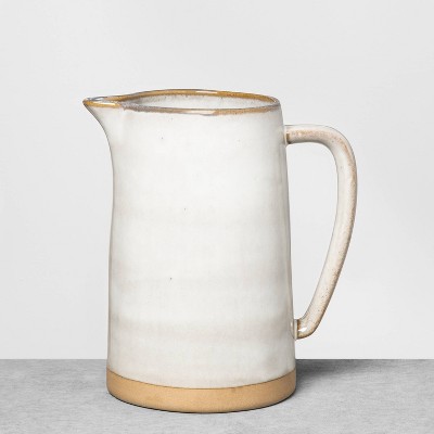 Reactive Glaze Stoneware Pitcher Cream - Hearth & Hand™ with Magnolia