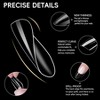 YEVYO Almond Nail Tips Full Cover On Fake Nails - 240 PCS - 3 of 4