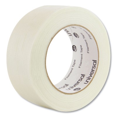 UNIVERSAL 350# Premium Filament Tape 48mm x 54.8m Clear 31648