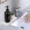 BRINJOY Wooden Countertop Riser - Waterproof Display Stand for Bathroom Kitchen Decor, White - 3 of 4