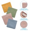 Unique Bargains Mini Waterproof PU Leather Portable Mini Cosmetic Bags 6 Pcs - 3 of 4