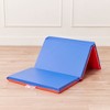 ECR4Kids Premium Folding Rest Mat, Blue/Red, 5-Pack - 4 of 4