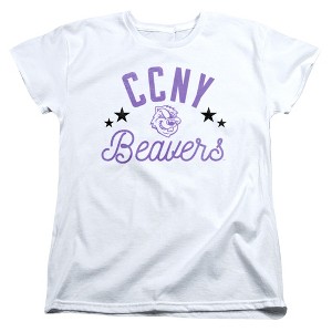 Women's City College Of New York Beavers T-Shirt - 1 of 4