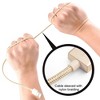 SilverStone Technology  Reversible USB-A to Reversible Micro-B cable 1 meter(3.3ft) Nylon Braided and aluminum shell Gold - 4 of 4