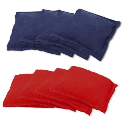 GSE Set of 8 Regulation Size Cornhole Bean Bags. Corn Hole Board Replacement Bean Bags