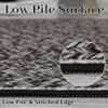 Rugs 2x6 Non Slip - Modern Runner Rug, Soft Low Pile Indoor Faux Wool Carpet, Stain Resistant & Machine Washable Floor Mat - 3 of 4