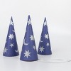 Meri Meri Wizard Party Hats & Wands (Pack of 6) - 3 of 4