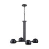 Capital Lighting Hadley 4 - Light Chandelier in  Matte Black - 2 of 4