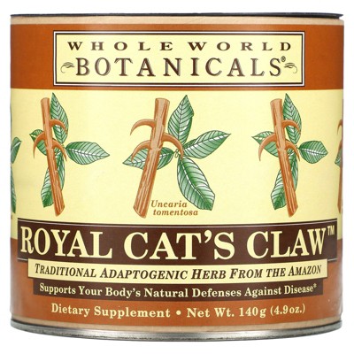 Whole World Botanicals Royal Cat's Claw, 4.9 oz (140 g)