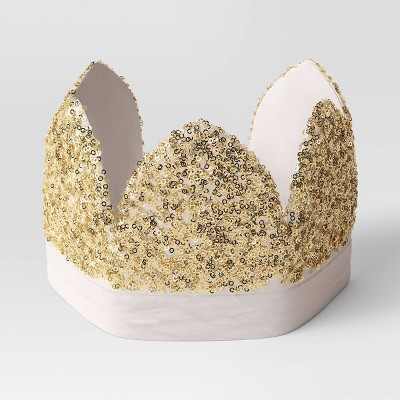 Kids' Crown Costume Headwear - Hyde and EEK! Boutique™ Gold/Ivory