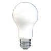 GE 4pk 75W Reveal A19 LED Light Bulbs Daylight: Dimmable, 850 Lumens, 2850K, E26 Base, 13.7-Year Life, Suitable for Wet Locations - 3 of 4