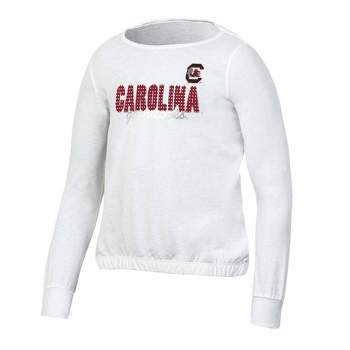NCAA South Carolina Gamecocks Girls' White Long Sleeve T-Shirt