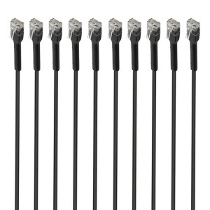 Intellinet Network Solutions® CAT-6 U/UTP FlexiBoot Slim Network Patch Cable, 10 Pack - 1 of 4