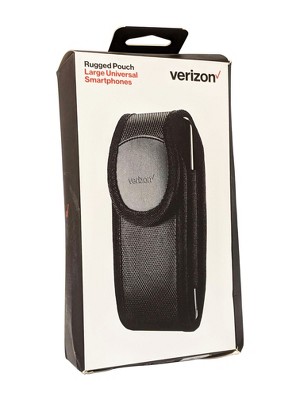 Verizon Rugged Nylon Case for Large Phones for iPhone 6, iPhone 6 Plus, Galaxy NOTE 4, NOTE 5, S6, S6 EDGE, S7, S7 EDGE,