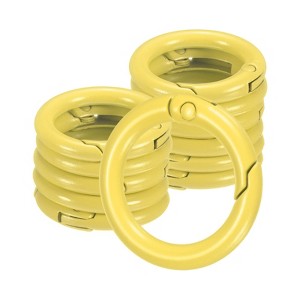 Unique Bargains Metal Spring O Rings Zinc Alloy Durable Multipurpose Lightweight Buckle 5/8 Inch - 1 of 4