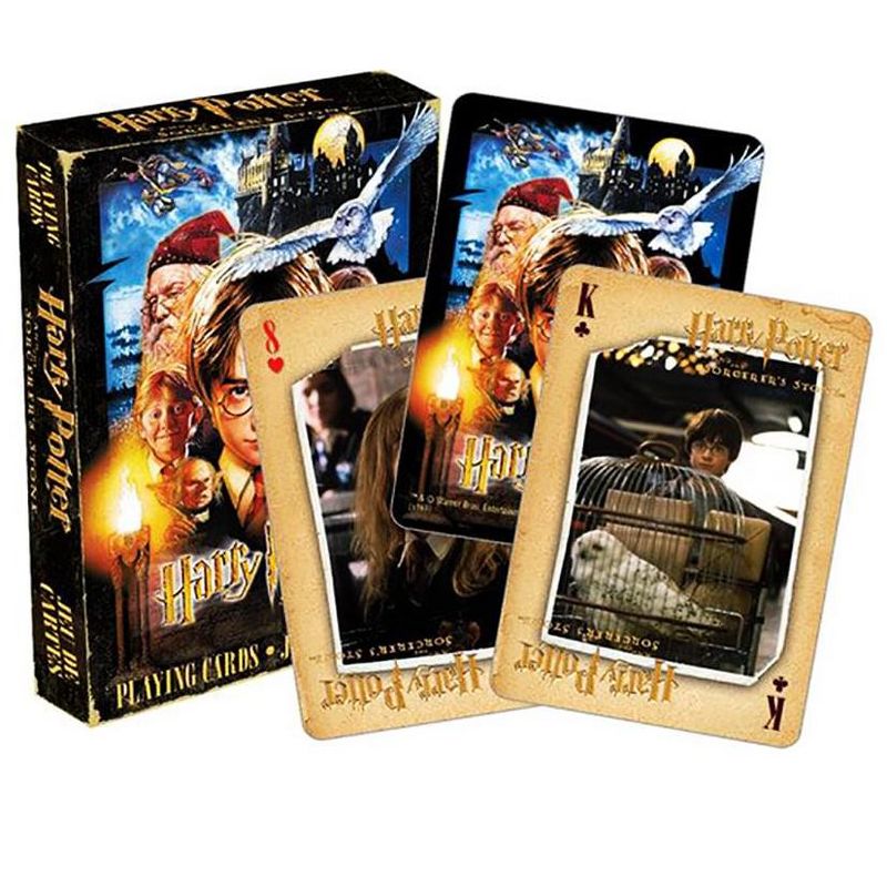 Aquarius Puzzles Harry Potter and the Sorcerer's Stone Playing Cards, 1 of 2