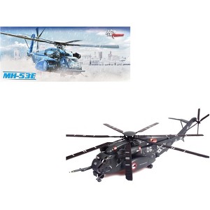 Sikorsky MH-53E Sea Dragon Helicopter "US Navy, Blackhawks, Tail Number 06" Dark Gray 1/72 Diecast Model by Panzerkampf - 1 of 4