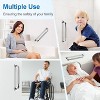 Ridstar Premium Stainless Steel Shower Handle Designed for Seniors, Pregnant Women, People with Disabilities and Children-Silver - 4 of 4