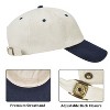 Tirrinia 100% Cotton Baseball Hat, Classic Adjustable Plain Hat, Polo Style Low Profile Dad's cap - 2 of 4