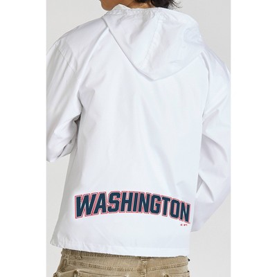 MLB Washington Nationals Men's Champion White Packable Jacket - XL — фото 3