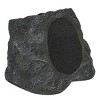 Victrola Rock Speaker Connect Bluetooth Outdoor Speaker with Solar Charging - 4 Pack (Granite) - 4 of 4
