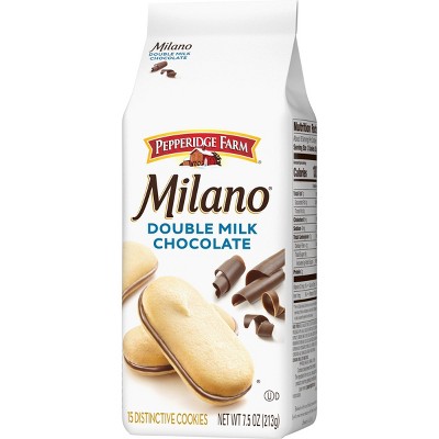 Pepperidge Farm Milano Double Milk Chocolate Cookies - 7.5oz