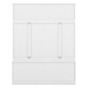 NicBex Hall Tree with 6 Hooks and Multiple Storage Cabinets Multifunctional Coat Rack with Bench and Shoe Cabinet for Hallway, Living Room - 3 of 4