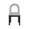 Meridian Furniture,Conrad Linen Textured Fabric Dining Chair - 3 of 4