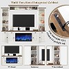 AMERLIFE Farmhouse Entertainment Center with Fireplace - 4 of 4