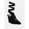 Mama Fav Lace Up Block Heel Mules - image 2 of 4